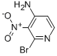 2-溴-3-硝基吡啶-4-胺结构式_84487-14-9结构式