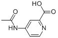 4-乙酰氨基吡啶-2-甲酸结构式_84487-16-1结构式