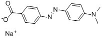4-(4-Dimethylaminophenylazo)benzoic acid sodium salt Structure,845-46-5Structure