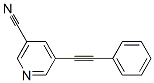 5-(2-苯乙炔基)烟腈结构式_845266-26-4结构式