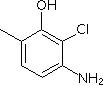 3-Amino-2-chlor-6-methylphenol Structure