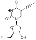 5-丙炔-2-脱氧尿苷结构式_84558-94-1结构式