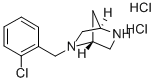 (1S,4s)-(+)-2-(2-chloro-benzyl)-2,5-diaza-bicyclo[2.2.1]heptane dihydrochloride Structure,845866-67-3Structure
