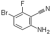 6-氨基-3-溴-2-氟-苯甲腈结构式_845866-92-4结构式