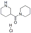 1-(3-哌啶基羰基)哌啶盐酸盐结构式_845885-83-8结构式