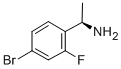 Benzenemethanamine, 4-bromo-2-fluoro-a-methyl-, (aR)- Structure,845930-79-2Structure