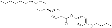 4-(N-Butoxy)phenyl-4-trans-heptylcyclohexylbenzoate Structure,84601-03-6Structure