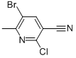 5-溴-2-氯-6-甲基-3-吡啶甲腈结构式_84703-18-4结构式