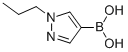 1-丙基-1H-吡唑-4-基 硼酸结构式_847818-57-9结构式