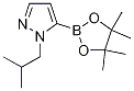1-(2-甲基丙基)-5-(4,4,5,5-四甲基-1,3,2-二噁硼烷-2-基)-1H-吡唑结构式_847818-75-1结构式