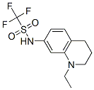 Methanesulfonamide, N-(1-ethyl-1,2,3,4-tetrahydro-7-quinolinyl)-1,1,1-trifluoro- Structure,848080-31-9Structure