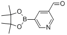 5-Formylpyridine-3-boronic acid pinacol ester Structure,848093-29-8Structure