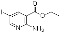 2-氨基-5-碘烟酸乙酯结构式_848093-36-7结构式