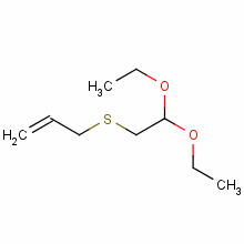 烯丙基(2,2-二乙氧基乙基)硫烷结构式_84824-84-0结构式