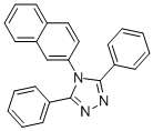 4H-1,2,4-Triazole, 4-(2-naphthalenyl)-3,5-diphenyl- Structure,84833-17-0Structure
