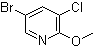 5-Bromo-3-chloro-2-methoxypyridine Structure,848366-28-9Structure