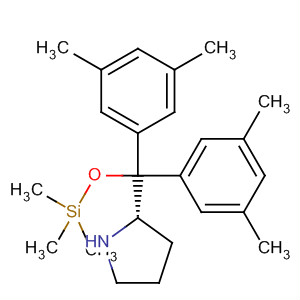 Pyrrolidine, 2-[bis(3,5-dimethylphenyl)[(trimethylsilyl)oxy]methyl]-, (2S)- Structure,848821-60-3Structure