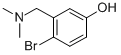 4-Bromo-3-dimethylaminomethylphenol Structure,848848-16-8Structure