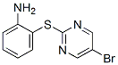 2-[(5-Bromopyrimidin-2-yl)thio]aniline Structure,849021-43-8Structure