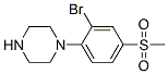 1-[2-Bromo-4-(methylsulfonyl)phenyl]piperazine Structure,849035-69-4Structure