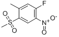 1-Fluoro-5-methyl-4-(methylsulfonyl)-2-nitrobenzene Structure,849035-74-1Structure