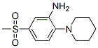 5-甲基磺酰基-2-哌啶基-苯胺结构式_849035-90-1结构式