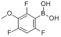 3-Methoxy-2,4,6-trifluorophenylboronic acid Structure,849062-08-4Structure