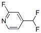 (9CI)-4-(二氟甲基)-2-氟-吡啶结构式_84940-51-2结构式