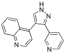 4-[3-(3-吡啶)-(1H)-吡唑]喹啉结构式_849924-96-5结构式