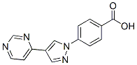 4-(4-嘧啶-1H-吡唑)苯甲酸结构式_849924-98-7结构式