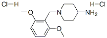 1-(2,6-Dimethoxybenzyl)piperidin-4-amine hydrochloride Structure,849925-08-2Structure