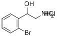2-氨基-1-(2-溴苯基)-乙醇盐酸盐结构式_849928-37-6结构式