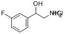 2-氨基-1-(3-氟苯基)乙醇盐酸盐结构式_849928-39-8结构式