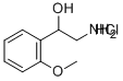 2-氨基-1-(2-甲氧基苯基)-乙醇盐酸盐结构式_849928-40-1结构式
