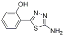 2-(5-氨基-1,3,4-噻二唑-2-基)-苯酚结构式_85003-78-7结构式