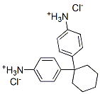 4,4-Cyclohexylidenedianilinium dichloride Structure,85030-20-2Structure