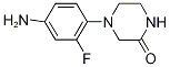 4-(4-氨基-2-氟-苯基)-哌嗪-2-酮结构式_850369-93-6结构式