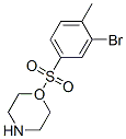N-Morpholinyl 3-bromo-4-methylbenzenesulfonamide Structure,850429-74-2Structure