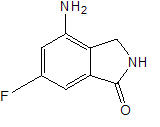 4-氨基-6-氟-2,3-二氢-1H-异吲哚-1-酮结构式_850462-63-4结构式