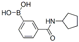 3-(Cyclopentylaminocarbonyl)phenylboronic acid Structure,850567-24-7Structure