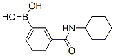 3-(Cyclohexylaminocarbonyl)phenylboronic acid Structure,850567-25-8Structure