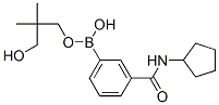 3-(Cyclopentylaminocarbonyl)phenylboronic acid, neopentyl glycol ester Structure,850567-45-2Structure