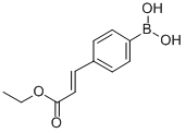 4-(E-3-Ethoxy-3-oxo-1-propen-1-yl)phenylboronic acid Structure,850568-49-9Structure