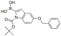 5-Benzyloxy-1-boc-indole-2-boronic acid Structure,850568-62-6Structure