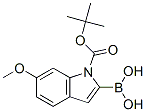 1-Boc-6-Methoxyindole-2-boronic acid Structure,850568-65-9Structure