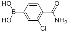 4-Carbamoyl-3-chlorophenylboronic acid Structure,850589-52-5Structure