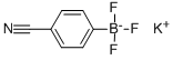 (4-氰基苯基)三氟硼酸钾结构式_850623-36-8结构式