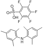 Dimesitylammonium Pentafluorobenzenesulfonate Structure,850629-65-1Structure