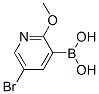 5-Bromo-2-methoxypyridine-3-boronic acid Structure,850864-59-4Structure