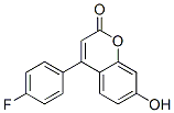 2H-1-Benzopyran-2-one, 4-(4-fluorophenyl)-7-hydroxy- Structure,850881-86-6Structure